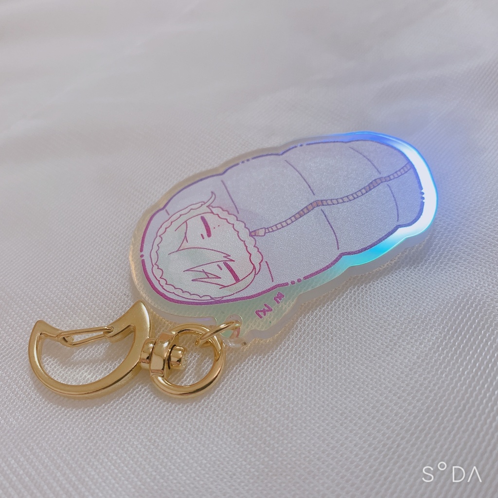 ねぶくろたつみアクリルキーホルダー