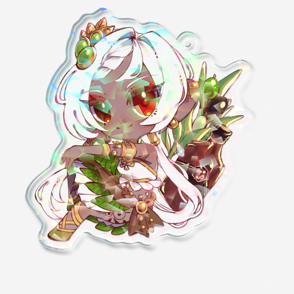 ウィロウ ホログラムアクキー7cm