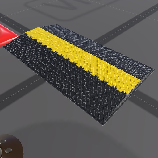 【3D屋外小物】ケーブルプロテクター【VRChat向け】