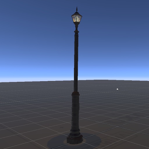 【3D屋外小物】街灯【VRChat向け】