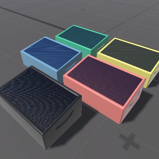 【無料】カラフルモニタースピーカー【VRChat向け】