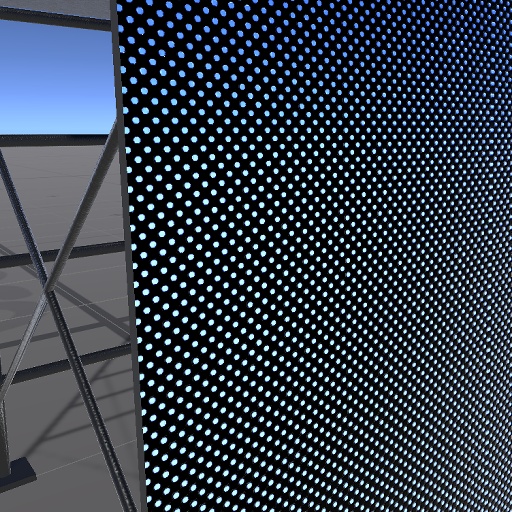【無料】LEDパネル(ぽい板)【VRChat向け】