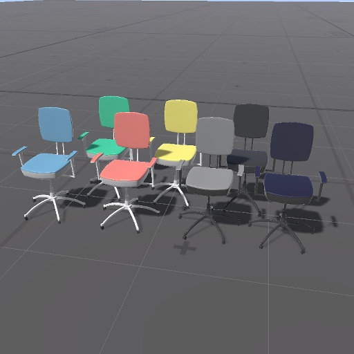 【無料】オフィスチェア【VRChat向け】