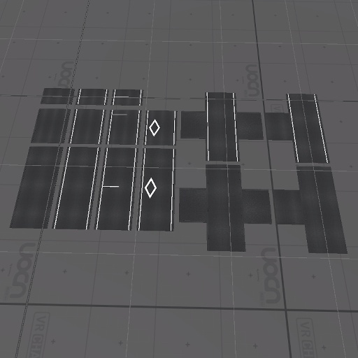 【無料】生活道路セット(直線形のみ)【VRChat向け】
