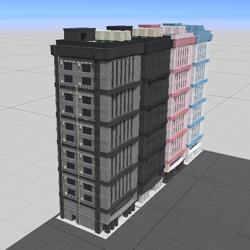 【無料】ビル【VRChat向け】