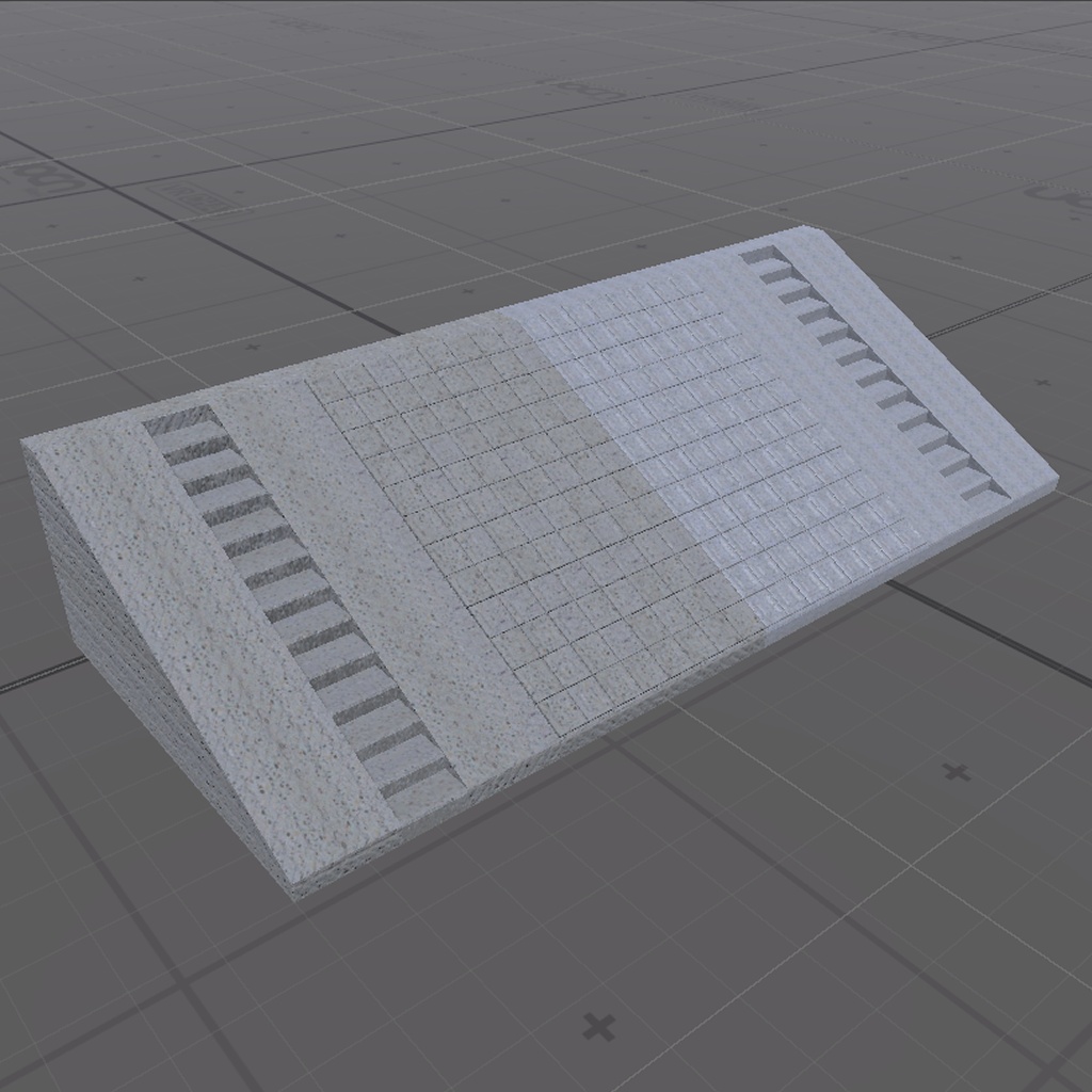 【無料】河川堤防H3.3【VRChat向け】