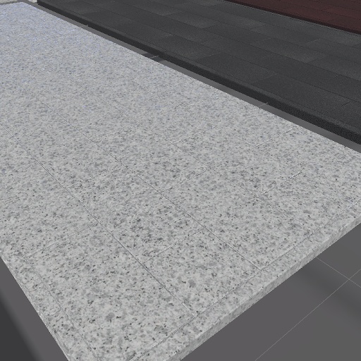 【無料】石畳セットその1【VRChat向け】