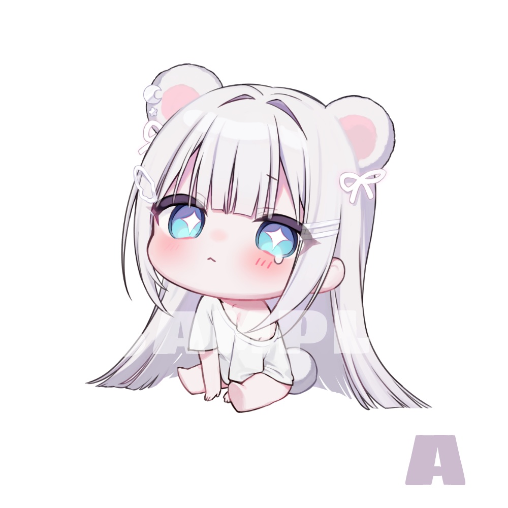 受注端数分再販【デビューまえ最古参ぐっず/しろ】✧໒꒱