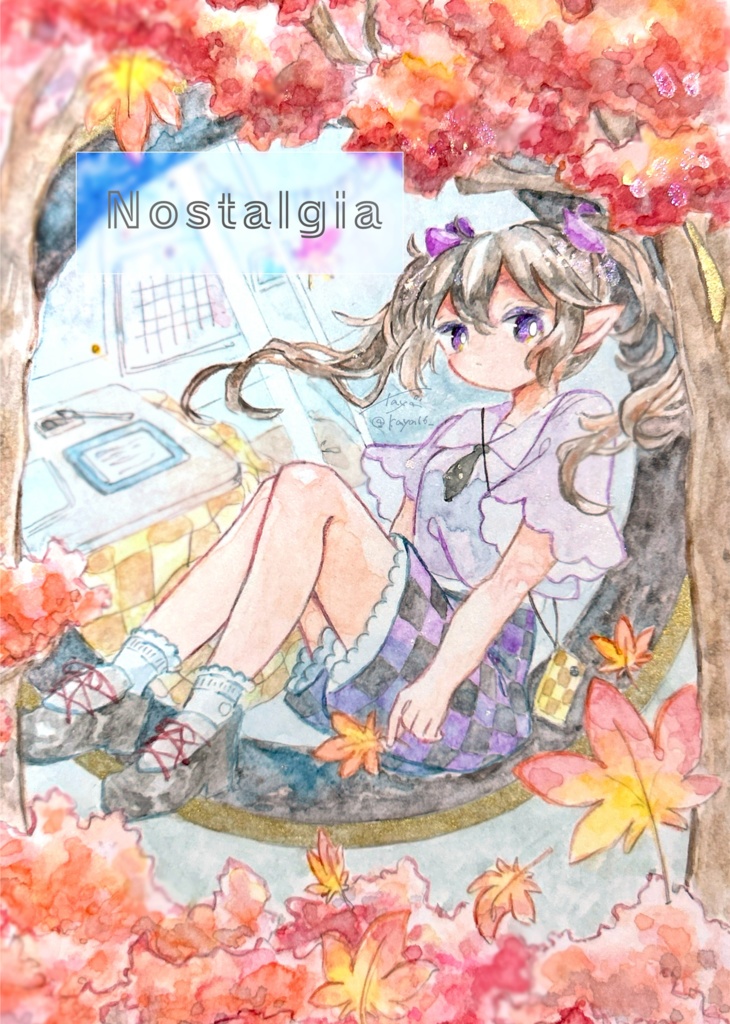 水彩イラスト本『Nostalgia』