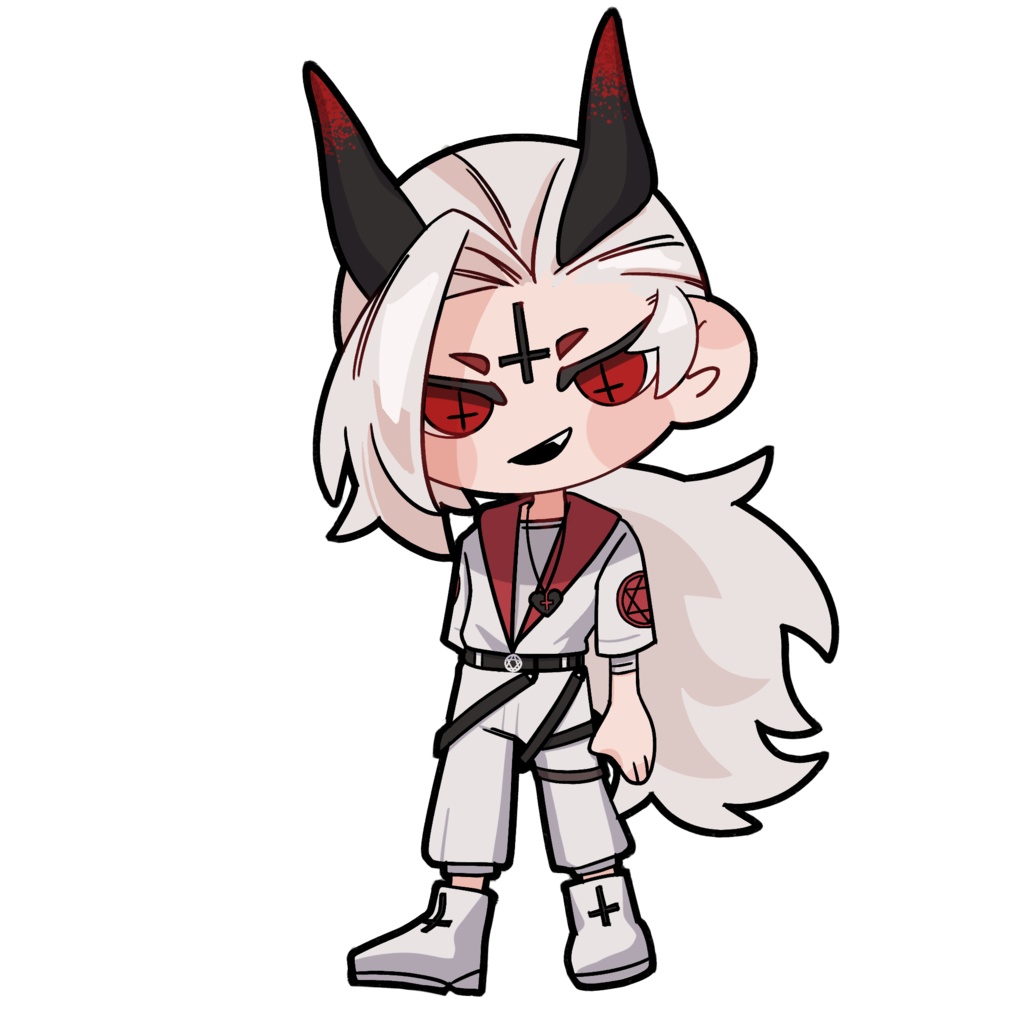 サタンアクリルブロック