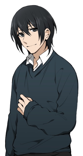 【差分・色替えPSD付き】キャラクター立ち絵・アイコン男女3体