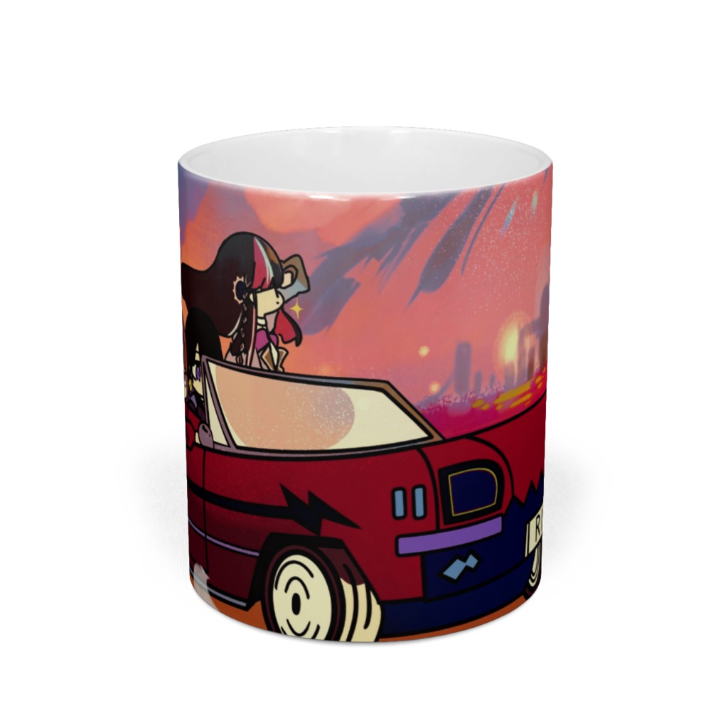 ドライブ理芽・みんな乗せマグカップ