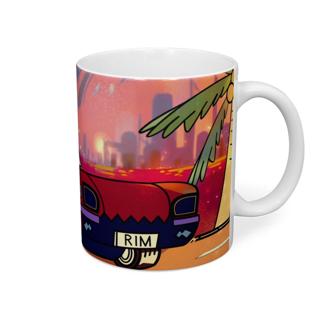 ドライブ理芽・みんな乗せマグカップ