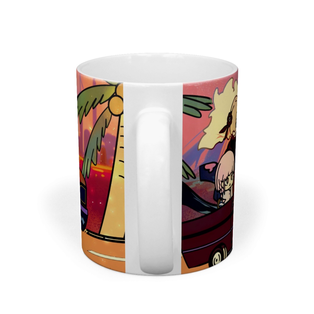 ドライブ理芽・みんな乗せマグカップ