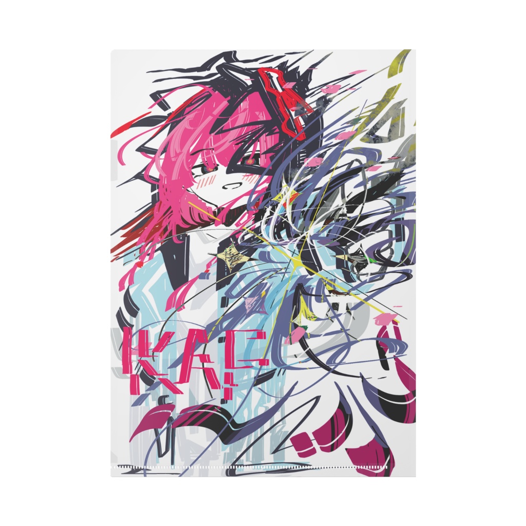 裏表 『KAF(U)』クリアファイル