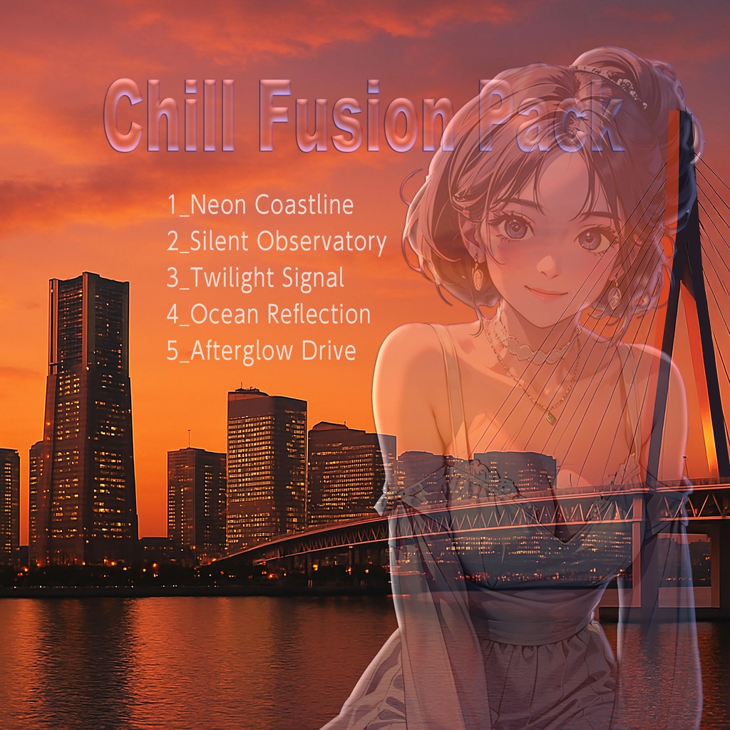 80sフュージョンBGMセット（5曲収録）『Chill Fusion Pack - 5 Tracks 🎶』