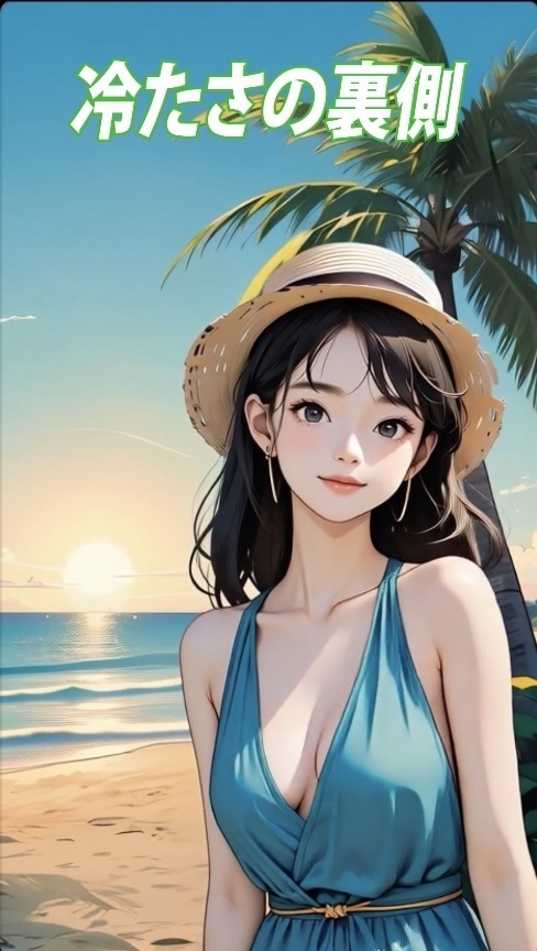 【聴くポスター】「冷たさの裏側」 | 彼女の視線とボサノバのリズム