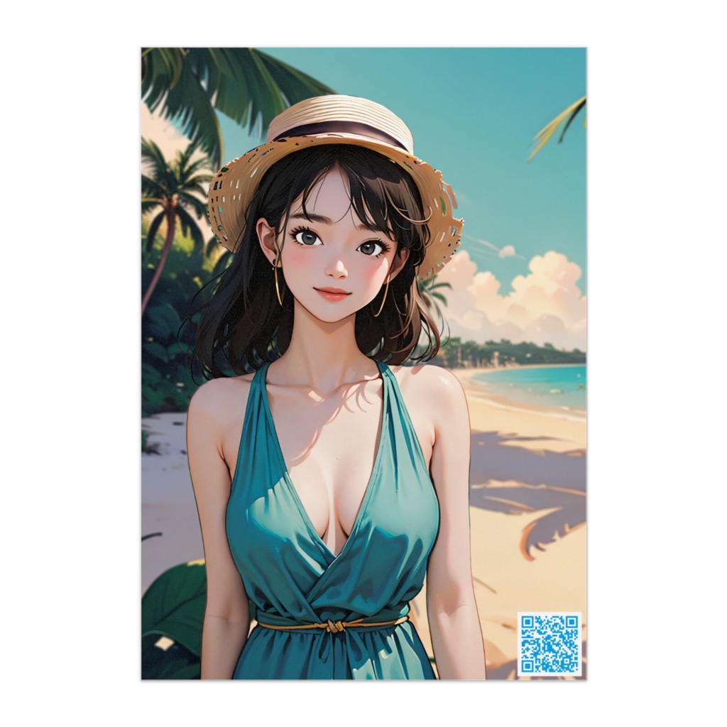 【聴くポスター】「冷たさの裏側」 | 彼女の視線とボサノバのリズム