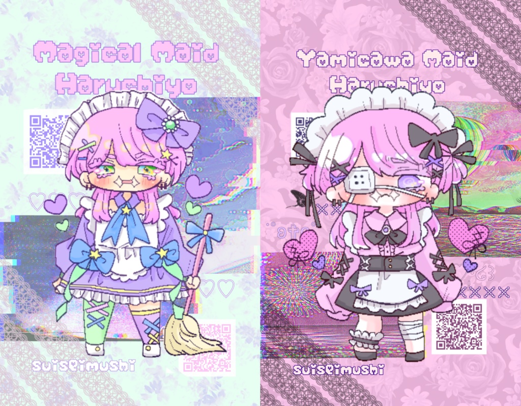 女装はるちよアクキー