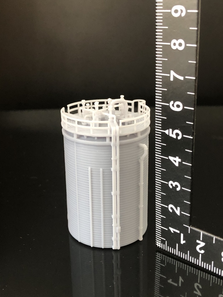 1/150 化学プラント　ガスタンク