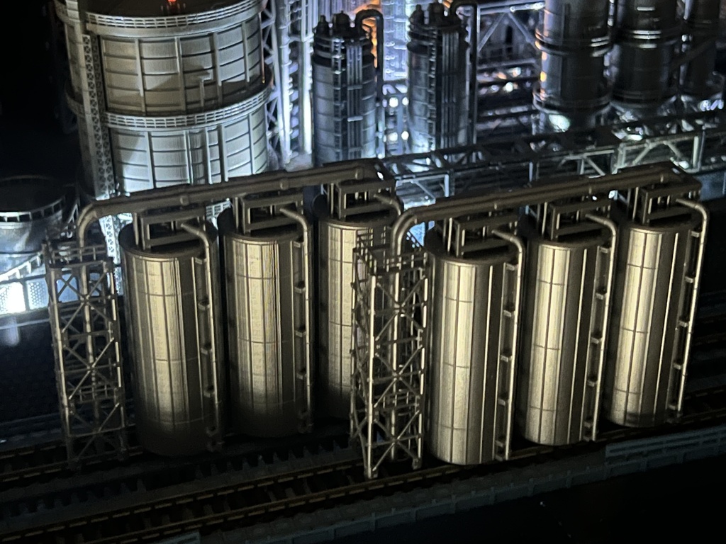 1/150 Nゲージストラクチャー 連接タンク(未塗装)