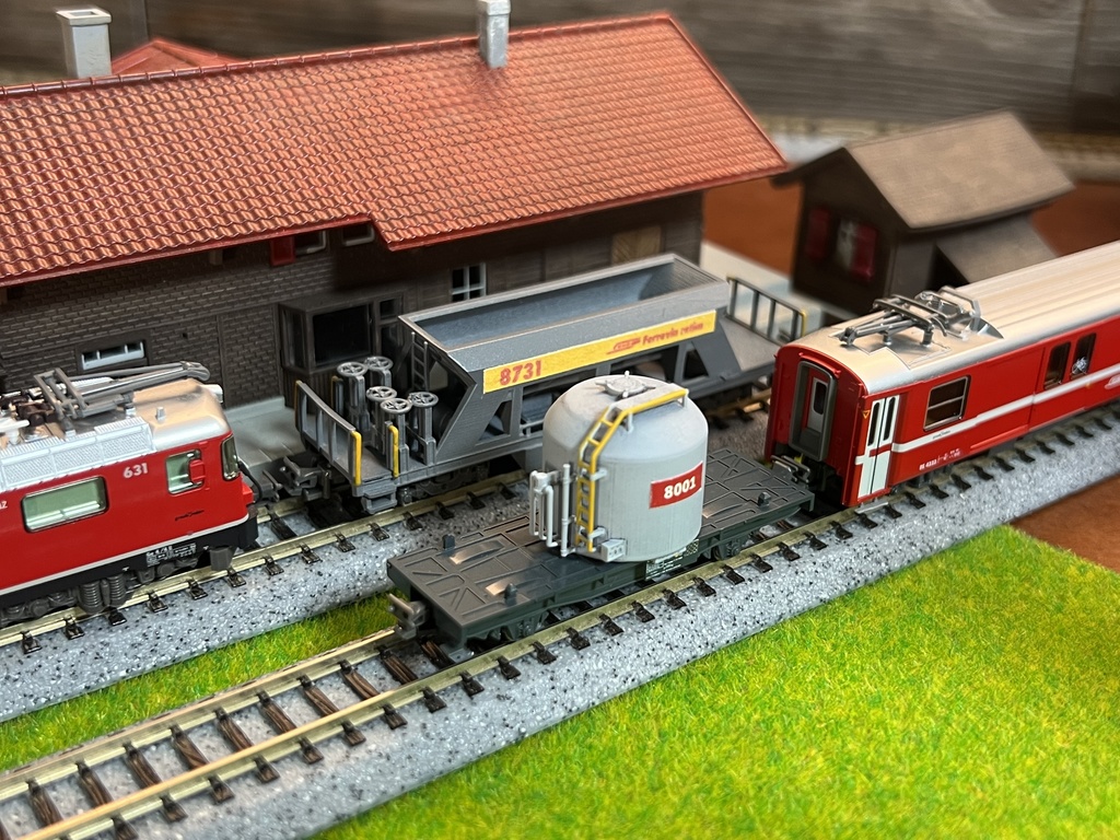KATO RhB レーティッシュ鉄道 KATO】レーティッシュ鉄道 コンテナ貨物列車 2022年7月発売