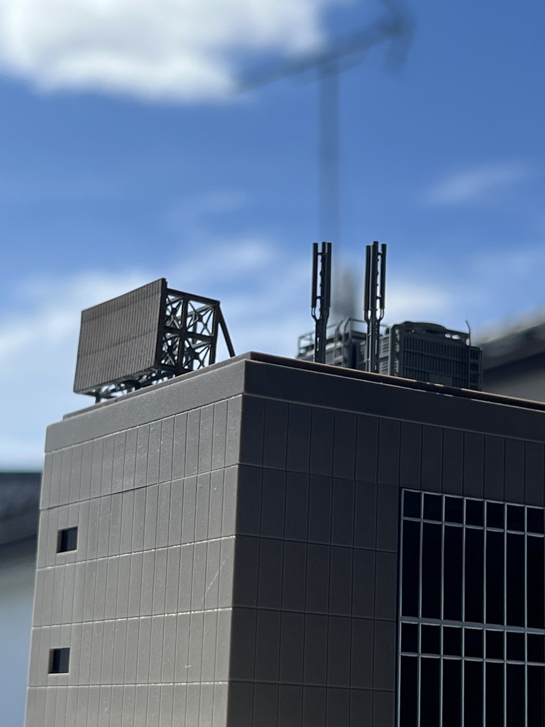 1/150 屋上アンテナ(未塗装、3点セット)