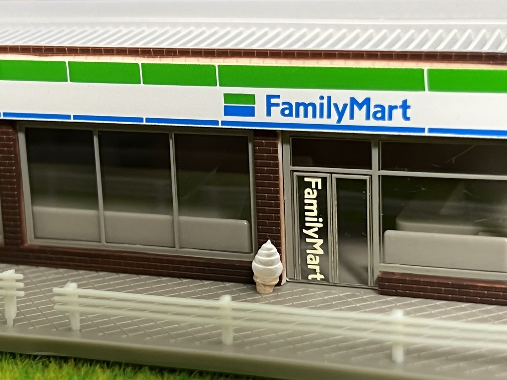 1/150 ソフトクリーム看板(塗装済)