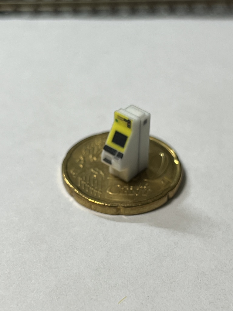 1/150 自動精算機　フルカラーモデル