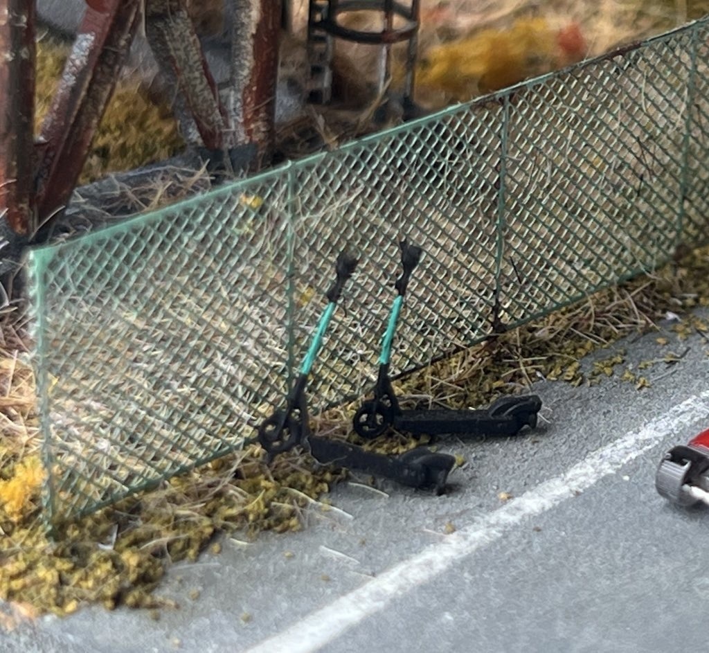 1/150 キックボード5台セット(未塗装モデル)