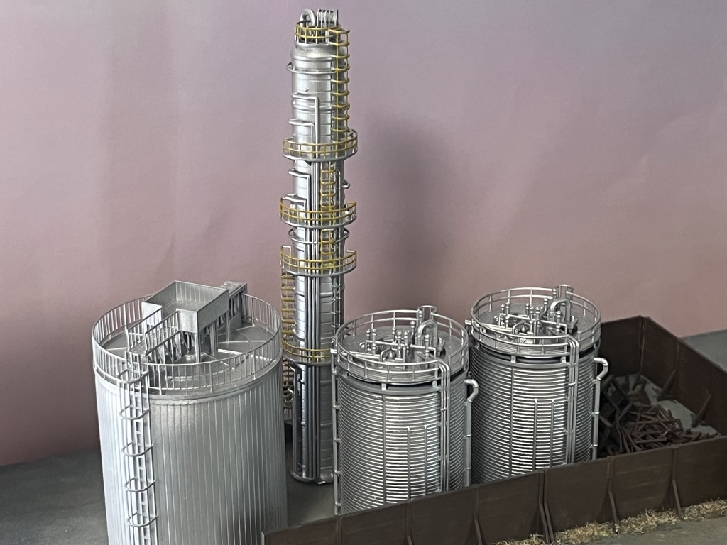 1/150 工場ストラクチャー　ジャンクセット