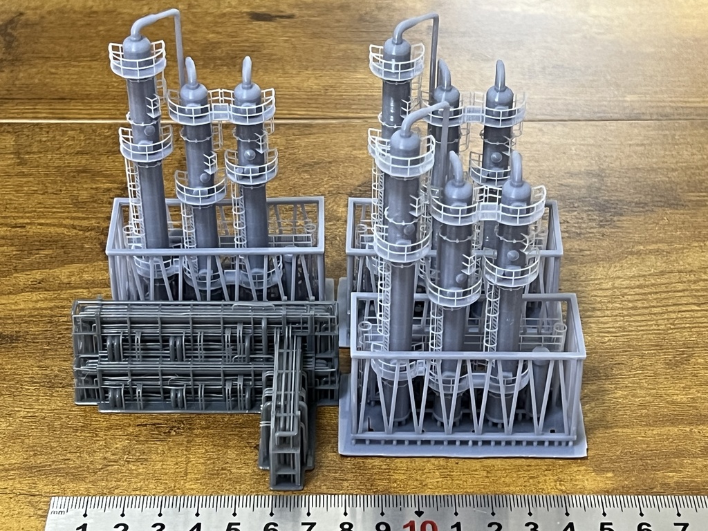 1/150 工場ストラクチャー　ジャンクセット