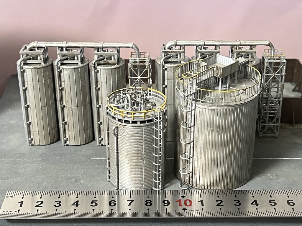 工場ストラクチャーセット(ウェザリング済み、ワケアリ)