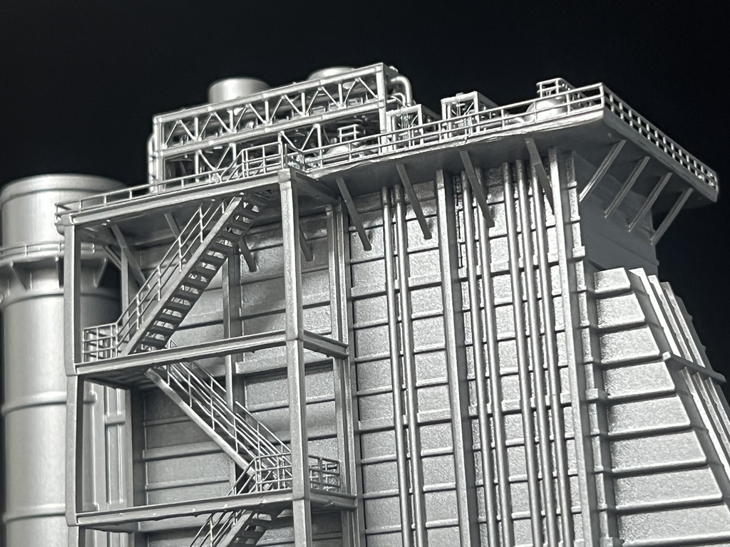 Nスケール向け タービン設備モデル(未塗装)