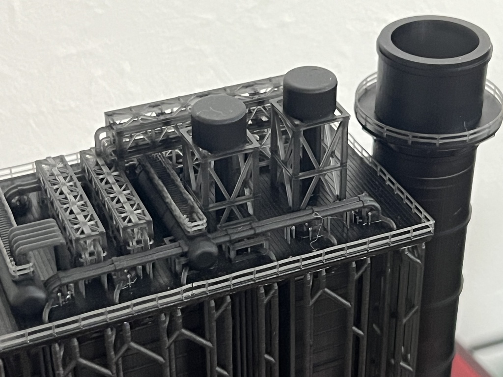 Nスケール向け タービン設備モデル(未塗装)