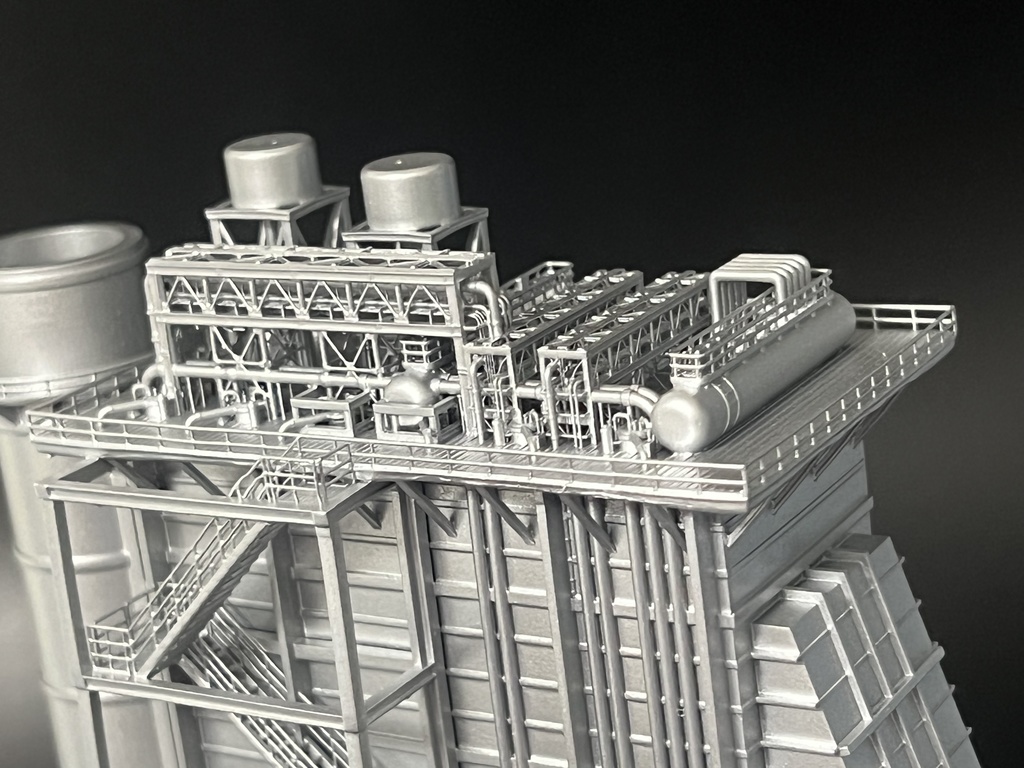 Nスケール向け タービン設備モデル(未塗装)
