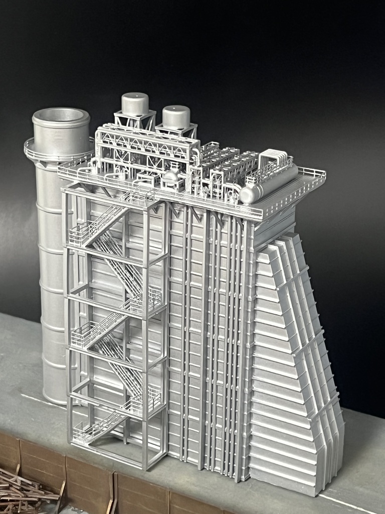 Nスケール向け タービン設備モデル(未塗装)