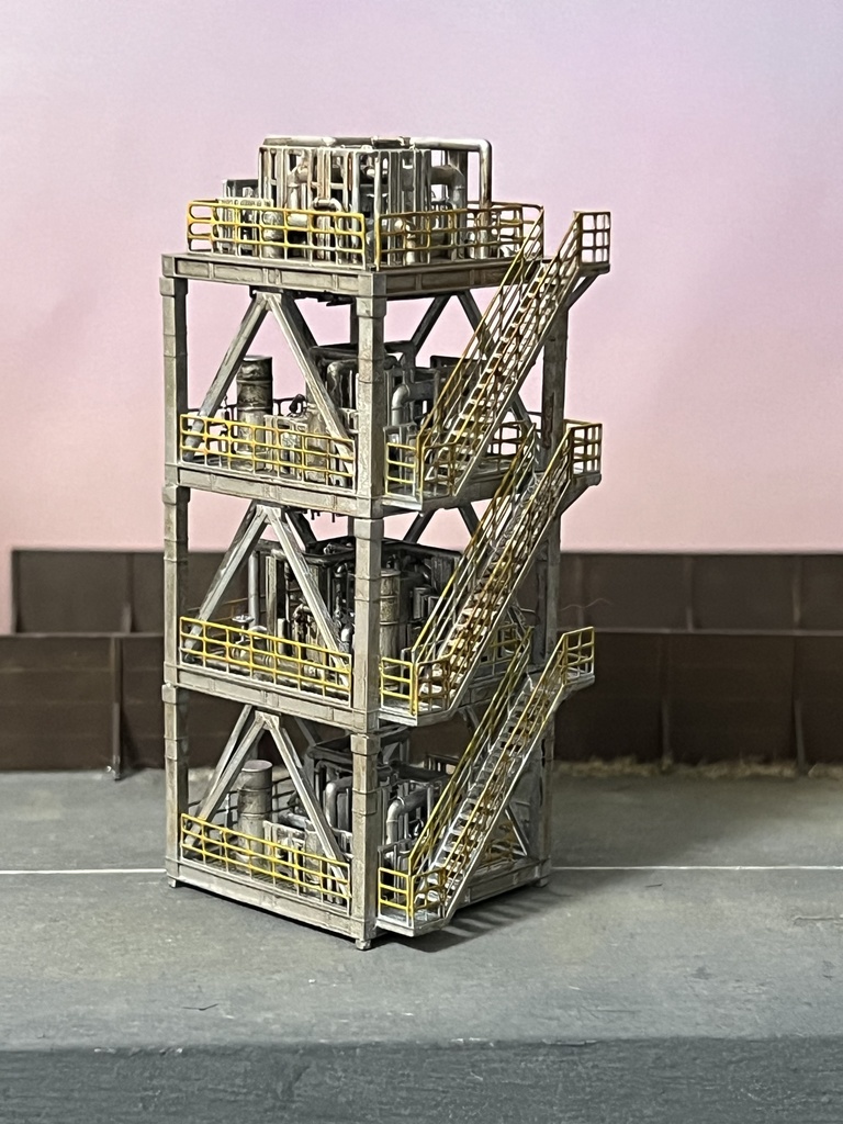 1/150 四段プラント　塗装済完成品