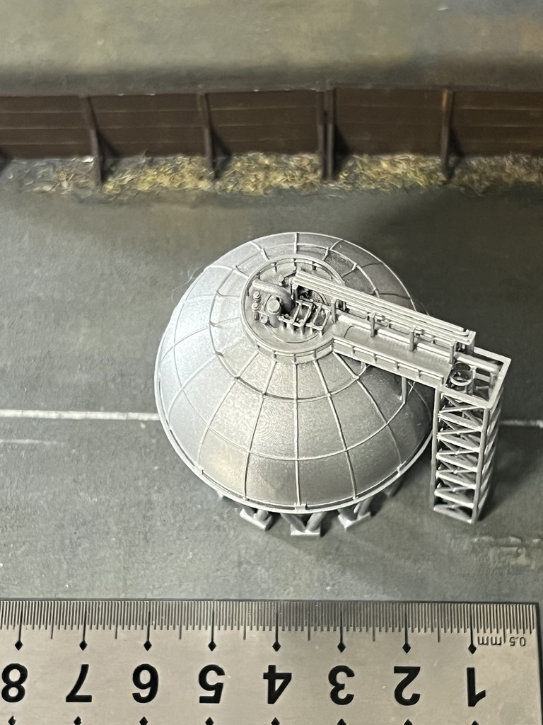 1/220 Zゲージサイズ 球形タンク 塗装済み