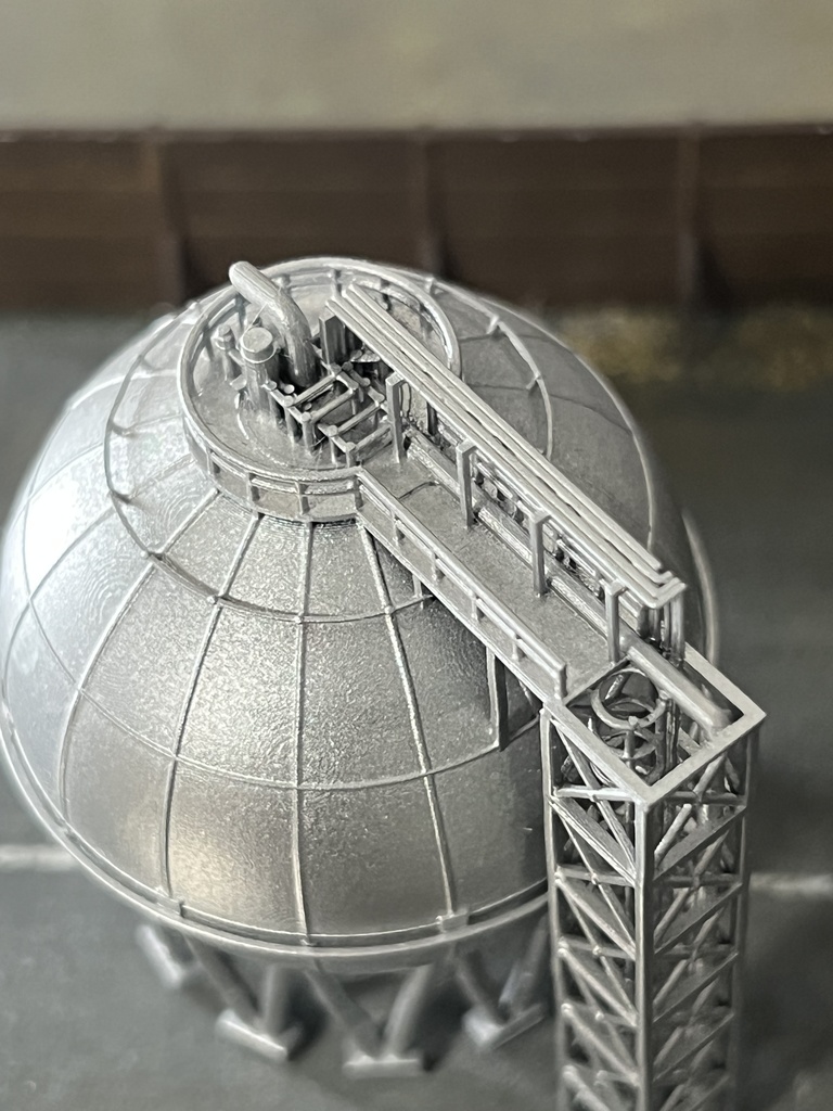 1/220 Zゲージサイズ 球形タンク 塗装済み