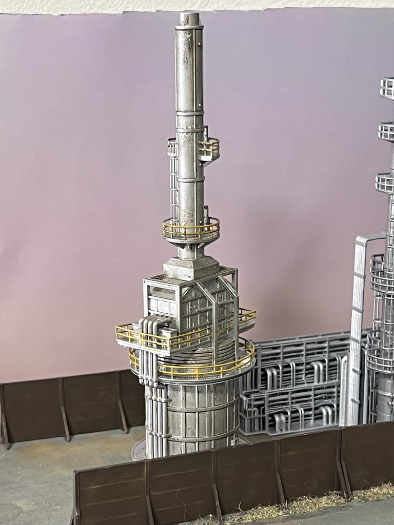 1/150 Nゲージ　工場ストラクチャー　塗装済み品