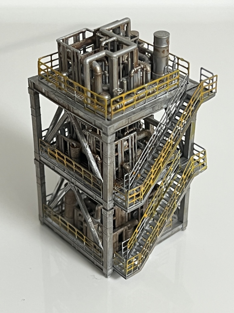 1/150 3段プラント　塗装済み