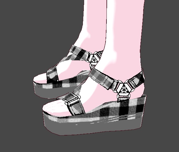 (FULL OUTFIT) Black Plaid Gingham Maid Dress Outfit