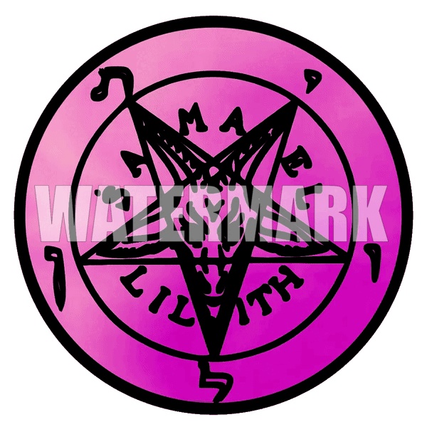 Sigil Of Baphomet Alerts with optional sound (MULTIPACK OF 5)