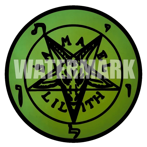 Sigil Of Baphomet Alerts with optional sound (MULTIPACK OF 5)