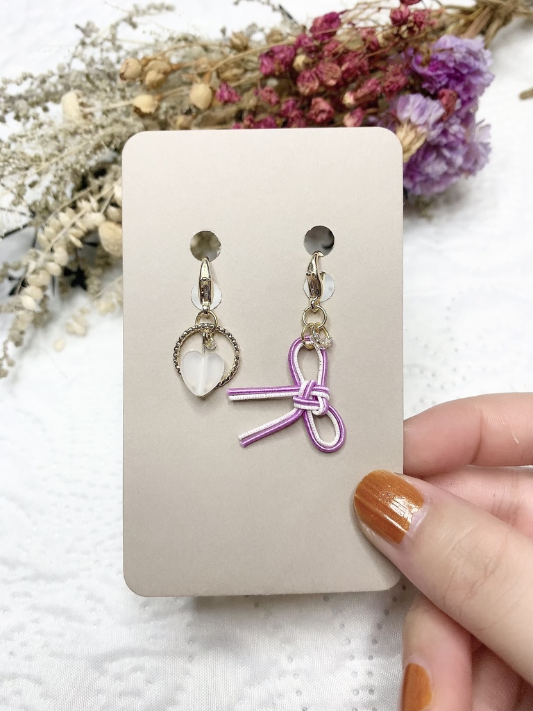 水引チャーム〜推しカラーパープル〜