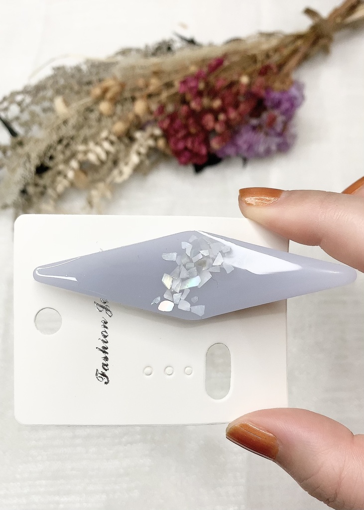 人魚のヘアクリップ逢~ブルー~