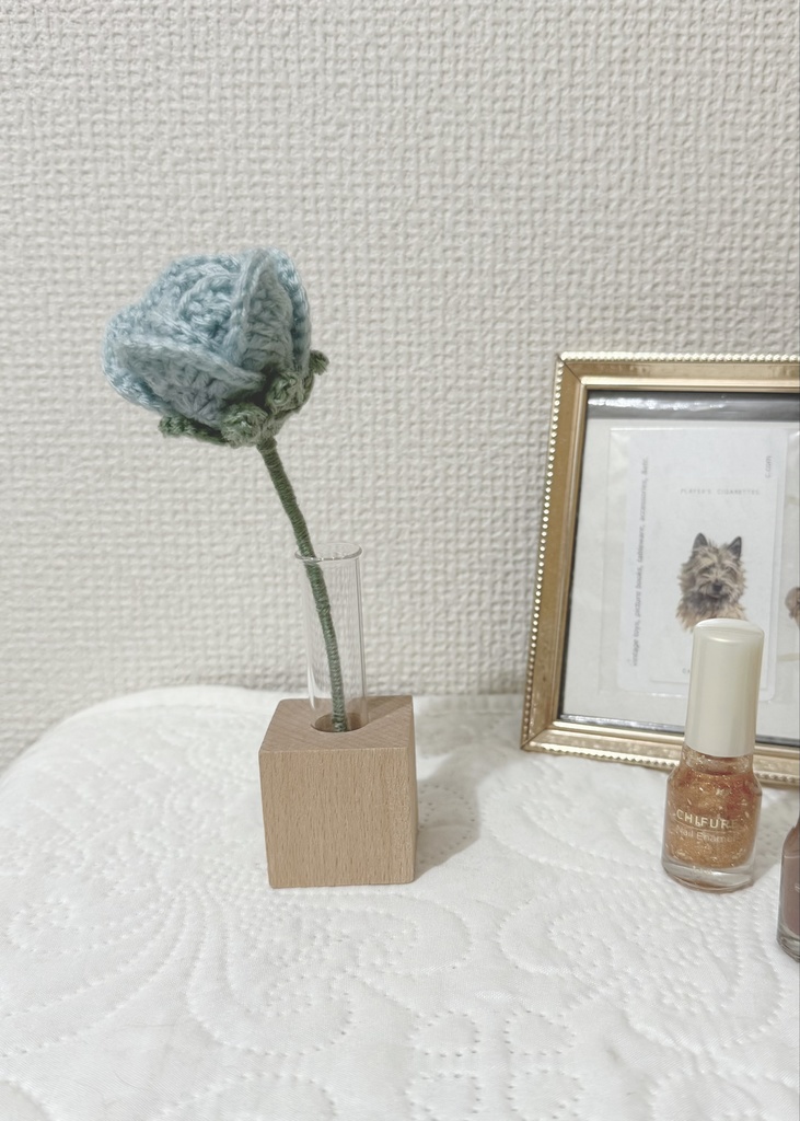 バラ/受注生産/毛糸のお花