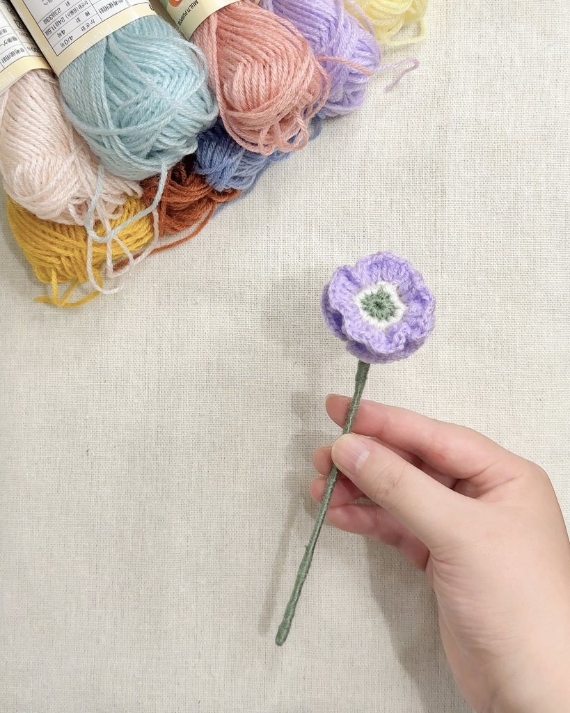 ポピー/受注生産/毛糸のお花
