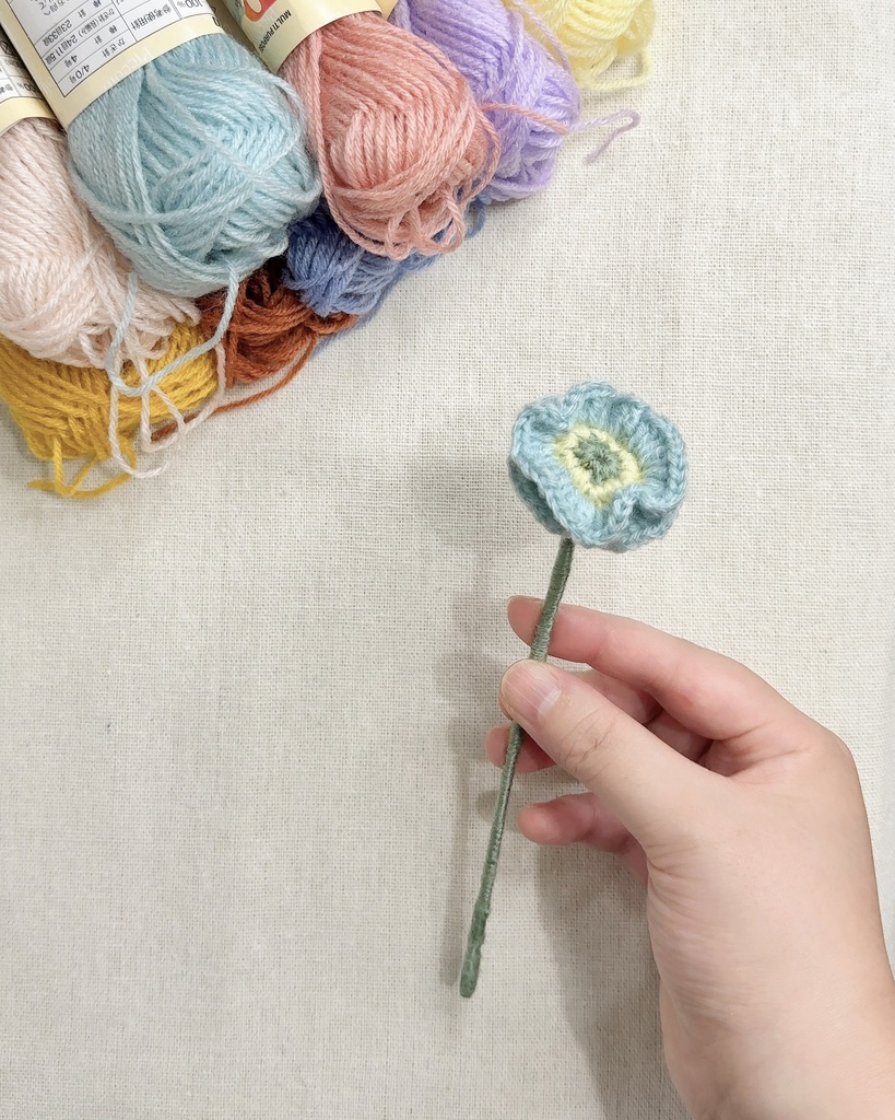 ポピー/受注生産/毛糸のお花